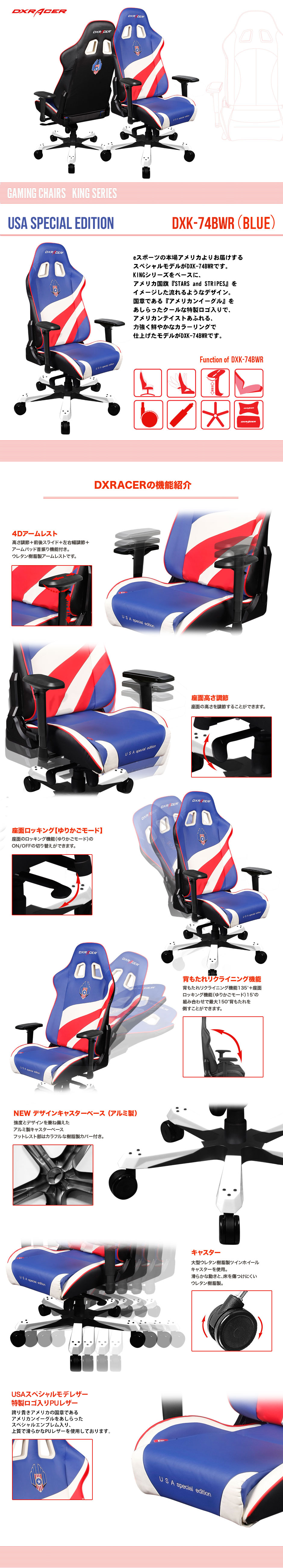 DXRACERの構造