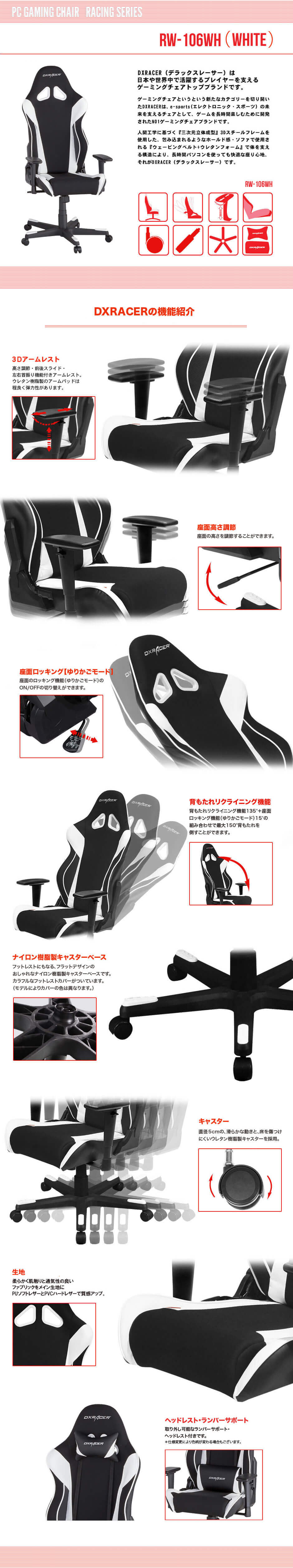 RW106-WHの構造