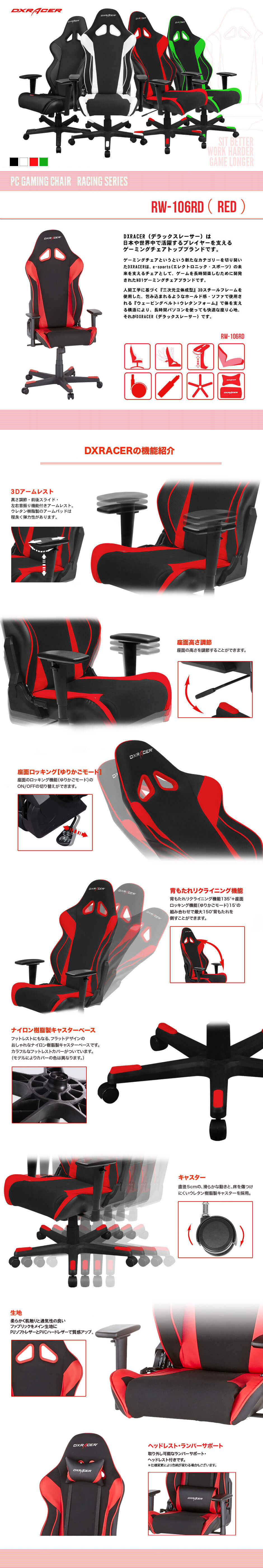RW106-RDの構造