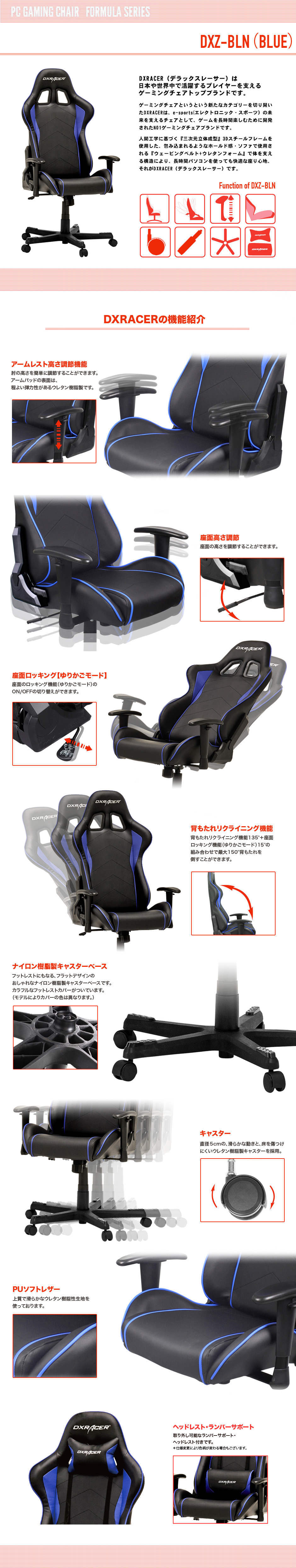 DXRACERの構造
