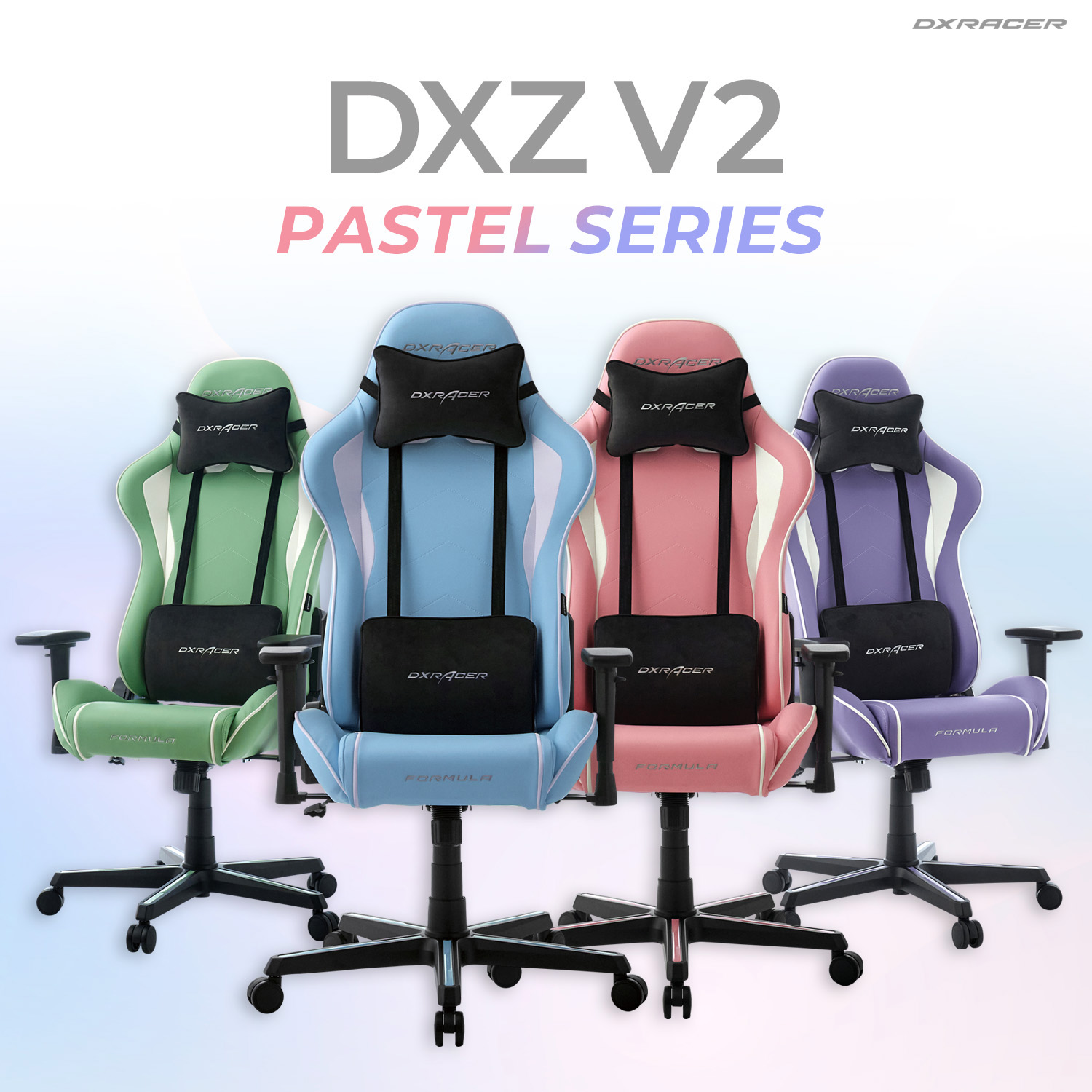 DXRacer FORMULA DXZ-SBW V2 PASTEL | hartwellspremium.com